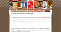 Desktop Screenshot of menuiserie-cornou.com